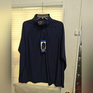 Gerry Navy Blue 1/4 Zip Lightweight Jacket